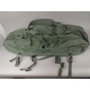 US Military Issue Improved Duffel Bag Olive Drab Nylon Backpack Straps
